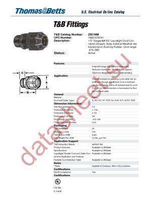 2921NM datasheet  